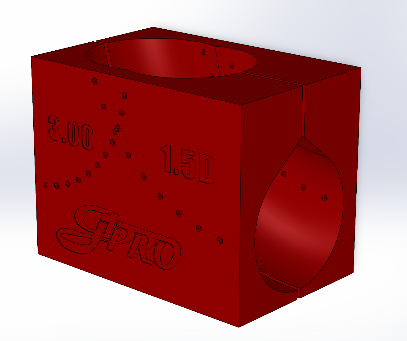 Dual Radius Elbow Cut Fixtures - 3D Printing Files (Individual Sizes & Bulk Pack)