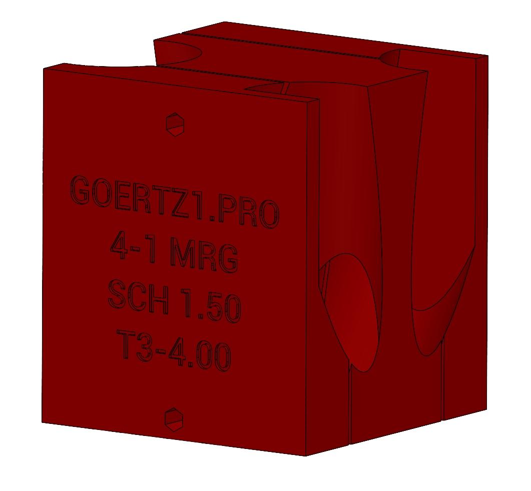 4-1 Merge Collector Jigs & Fixtures - Schedule 1.50 Pipe (3D Printing Files)