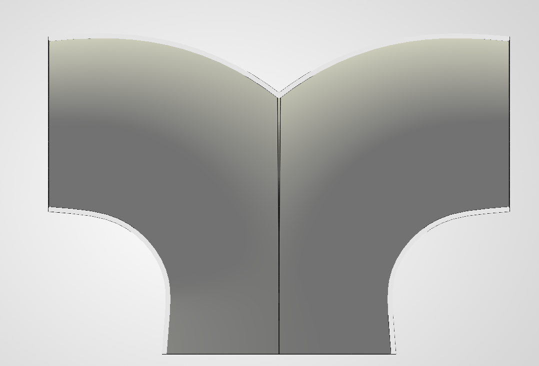 G1P Y90 Reducer – 4in → Dual