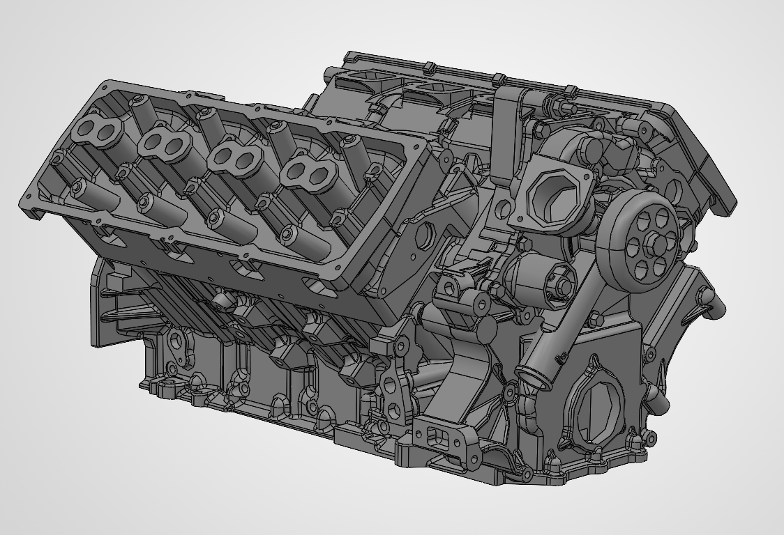 Hemi 392 6.4 Digital Download Step File