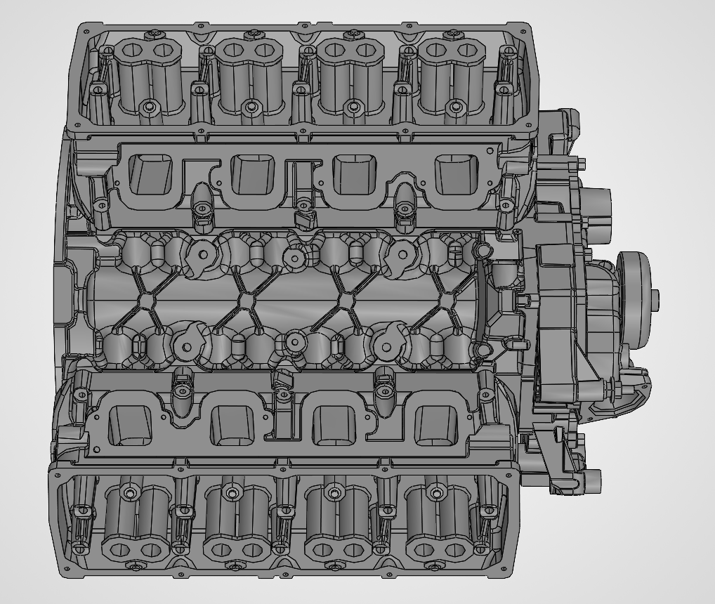Hemi 392 6.4 Digital Download Step File