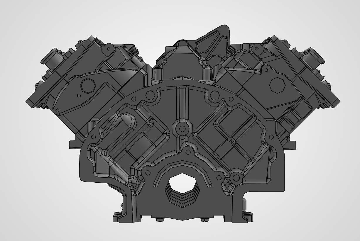 Hemi 392 6.4 Digital Download Step File