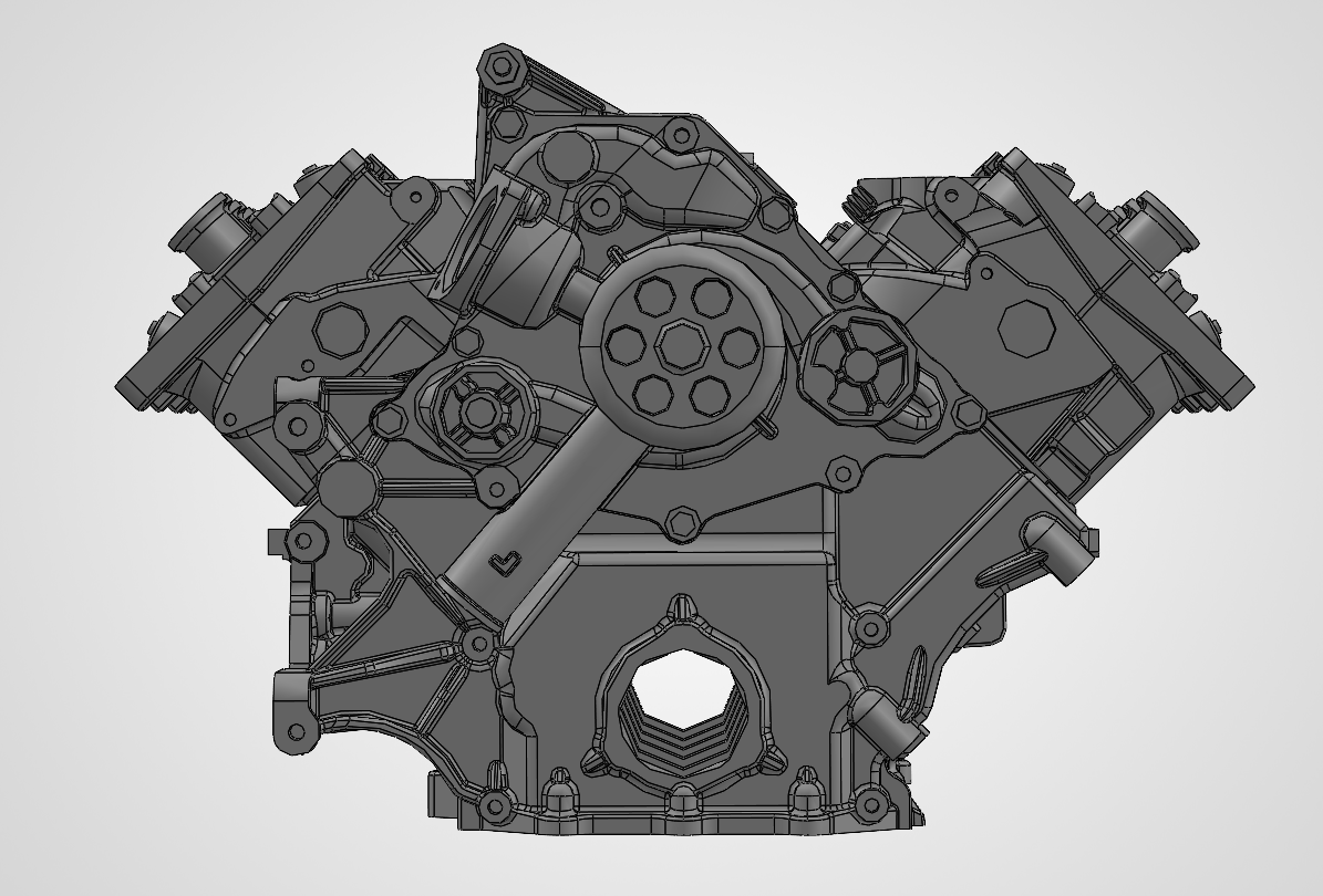 Hemi 392 6.4 Digital Download Step File