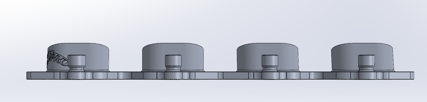 Coyote Intake Manifold Head Flange – 100% Aluminum 3D Printed