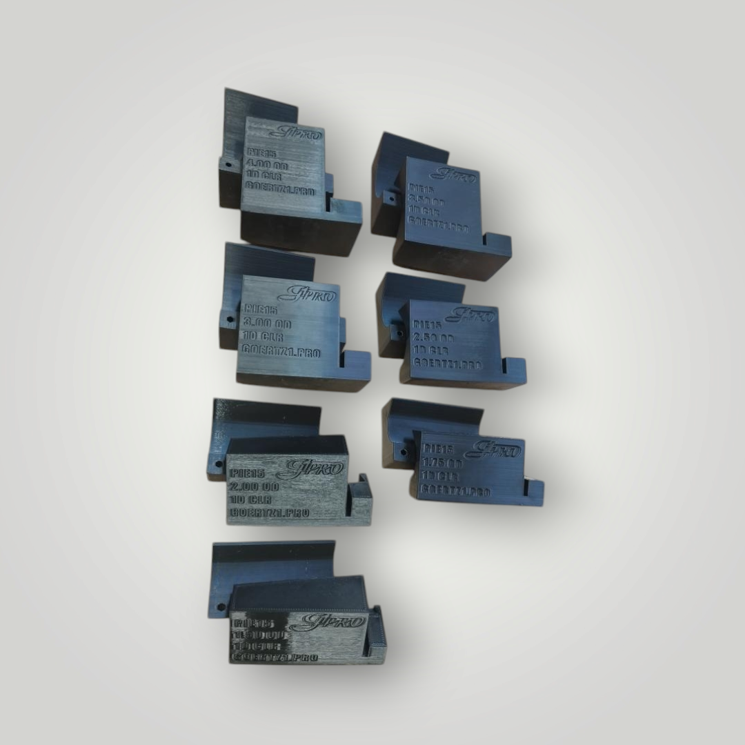 PIE15 Pie Cutting Fixtures 1D CLR - Ready-to-Use Printed Tools