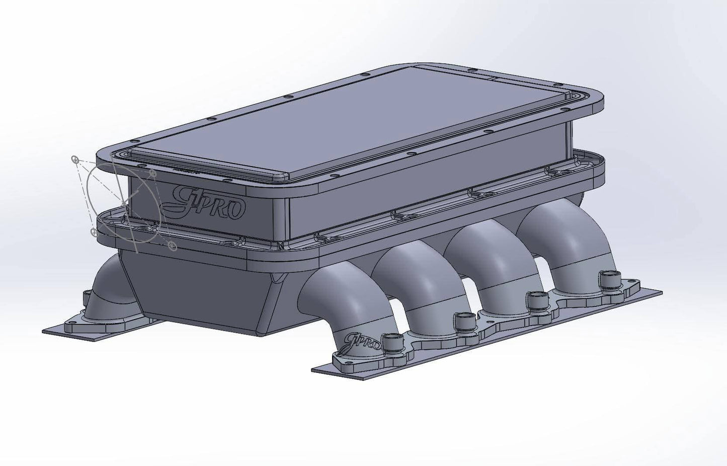 Coyote Mid Ram Lower Plenum Intake Manifold