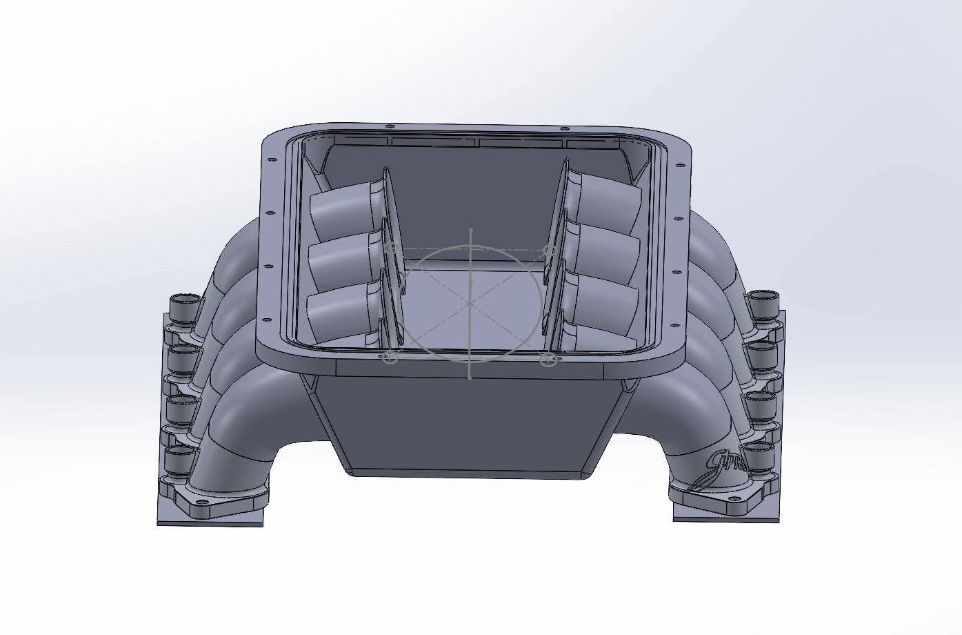 Coyote Mid Ram Lower Plenum Intake Manifold